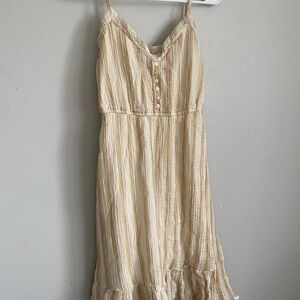 Aerie women’s medium Striped Sleeveless Dress